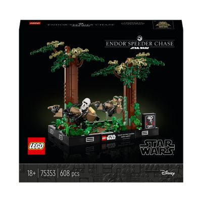 LEGO® Star Wars 75353 Endor speederachtervolging diorama