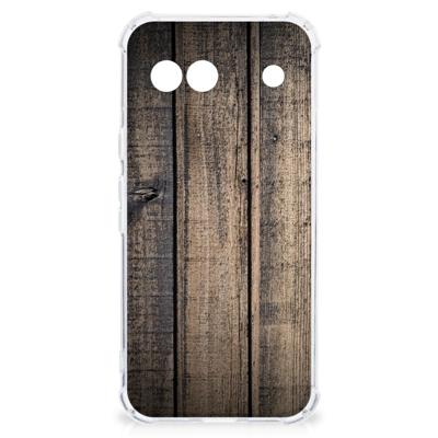 Google Pixel 8A Stevig Telefoonhoesje Steigerhout Google Pixel 8A Stevig Telefoonhoesje Steigerhout