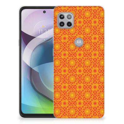 Motorola Moto G 5G | TPU bumper | Batik Oranje