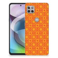 Motorola Moto G 5G | TPU bumper | Batik Oranje