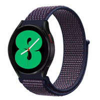 Sport Loop nylon bandje - Navy / donkerpaars gemêleerd - Xiaomi Mi Watch / Xiaomi Watch S1 / S1 Pro / S1 Active / Watch S2 - thumbnail