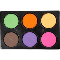 Colortime Waterverf, h: 16 mm, d 44 mm, extra kleuren, 1 doos