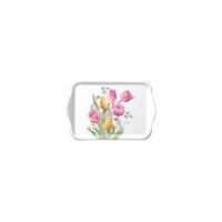 Ambiente tray tulips bouquet 13x21cm