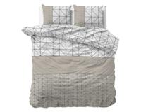 Sleeptime Flanel Gino Taupe 240 x 200/220 cm