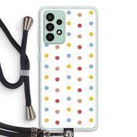 Bollen: Samsung Galaxy A52s 5G Transparant Hoesje met koord Bollen: Samsung Galaxy A52s 5G Transparant Hoesje met koord
