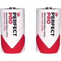 PerfectPro Oplaadbare D batterij (mono) NiMH 8000 mAh 1.2 V 2 stuk(s)