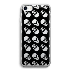 Musketon Skulls: iPhone SE 2020 Transparant Hoesje