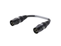 SOMMER CABLE Adapter Cable XLR(M)/XLR(M) 0.15m bk SOMMER CABLE Adapter Cable XLR(M)/XLR(M) 0.15m bk
