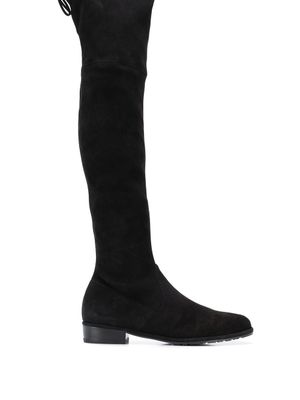 Stuart Weitzman cuissardes Lowland - Noir