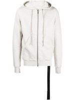 Rick Owens DRKSHDW hoodie en coton à lien de resserrage - Gris