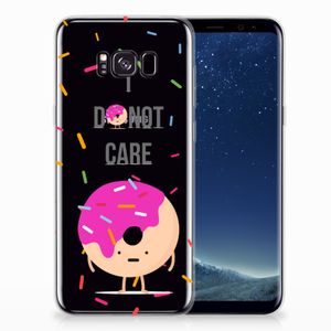 Samsung Galaxy S8 Plus Siliconen Case Donut Roze