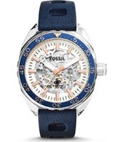 Horlogeband Fossil ME3124 Silicoon Blauw 22mm - thumbnail