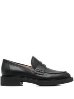 Gianvito Rossi mocassins Harris en cuir - Noir - thumbnail