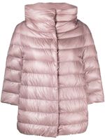 Herno Aminita down cape jacket - Rose