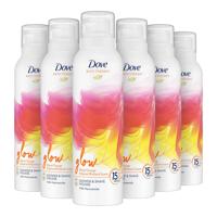 Dove Dove Bath Therapy Glow Douche & Scheerschuim Voordeelverpakking - 6x200 ml
