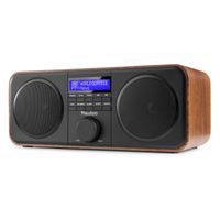 Audizio Novara stereo FM en DAB radio - 40W - Hout - thumbnail