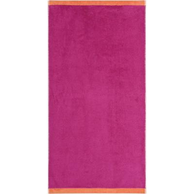 Cawö Cawo Lifestyle Splash Doubleface 7071 Handdoek 50x100 pink/mandarine