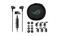 Asus CETRA II In Ear oordopjes Gamen Kabel Stereo Zwart Noise Cancelling Volumeregeling - thumbnail