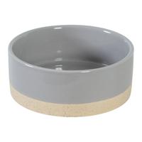 Zolux olaria voerbak keramiek grijs
