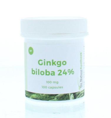 Natuurapotheek Ginkgo biloba 24% 100mg