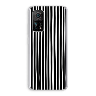 Stripes: Xiaomi Mi 10T 5G Transparant Hoesje
