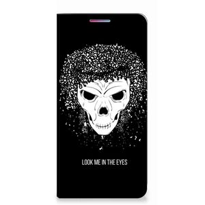 Mobiel BookCase Motorola Moto G60s Skull Hair