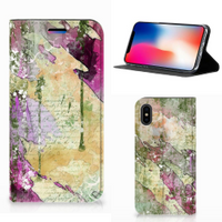 Bookcase Apple iPhone X | Xs Letter Painting - thumbnail