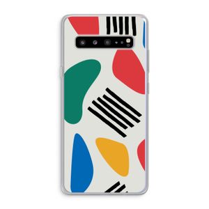 Illustratieve pop 1: Samsung Galaxy S10 5G Transparant Hoesje