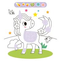 Deltas Unicorn sticker parade