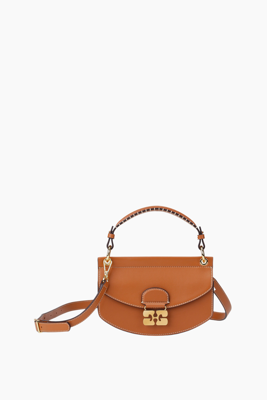 Ganni handtas A6351 caramel cafe