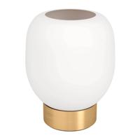 Eglo Gouden tafellampManzanares met wit glas - 900307