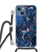 Mirrored Mirage: iPhone 13 mini Transparant Hoesje met koord