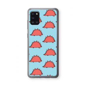 Dinosawrr: Samsung Galaxy A31 Transparant Hoesje