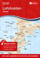 Wandelkaart - Topografische kaart 10132 Norge Serien Lofotodden | Nordeca Wandelkaart - Topografische kaart 10132 Norge Serien Lofotodden | Nordeca