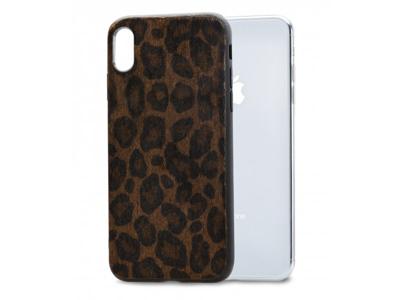 Mobilize Mobilize Gelly Case Apple iPhone X/Xs Dark Brown Leopard