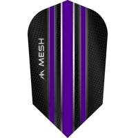 Mission Mesh Dart Flights - Slim - Purple