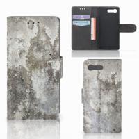 Sony Xperia X Compact | Bookcase | Beton Print