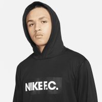 Nike F.C. Fleece Hoodie Zwart - thumbnail