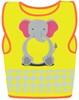 Korntex KX119K Children's Safety Vest Funtastic Wildlife CO² Neutral - Elephant Yellow - XXS (3/4 years)