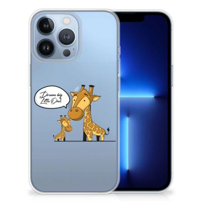 Apple iPhone 13 Pro Telefoonhoesje met Naam Giraffe Apple iPhone 13 Pro Telefoonhoesje met Naam Giraffe