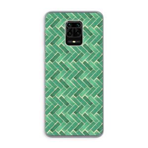 Moroccan tiles 2: Xiaomi Redmi Note 9 Pro Transparant Hoesje