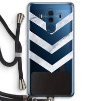 Marmeren pijlen: Huawei Mate 10 Pro Transparant Hoesje met koord