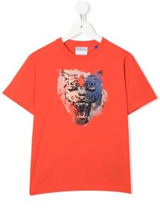 Marcelo Burlon County Of Milan Kids t-shirt à imprimé tigre - Rouge