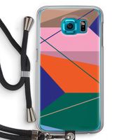 Gestalte 1: Samsung Galaxy S6 Transparant Hoesje met koord