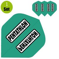 Pentathlon Dartflights - Jade - thumbnail