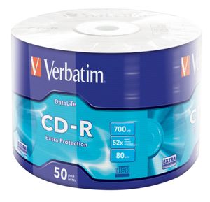 Verbatim CD-R Extra Protection 700 MB 50 stuk(s)