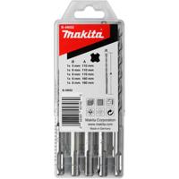 Makita B-49052 SDS-plus Borenset 5-delig Makita B-49052 SDS-plus Borenset 5-delig