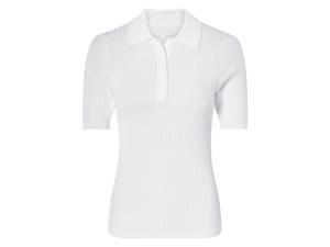 esmara Dames poloshirt (Wit, M (40/42))