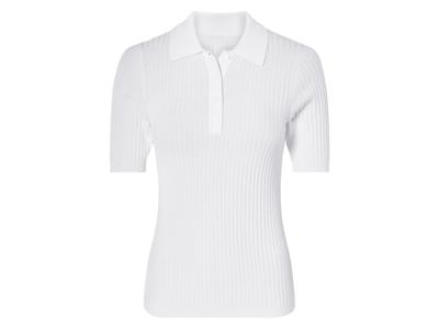 esmara Dames poloshirt (Wit, L (44/46))