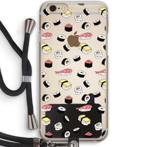 Sushi time: iPhone 6 / 6S Transparant Hoesje met koord